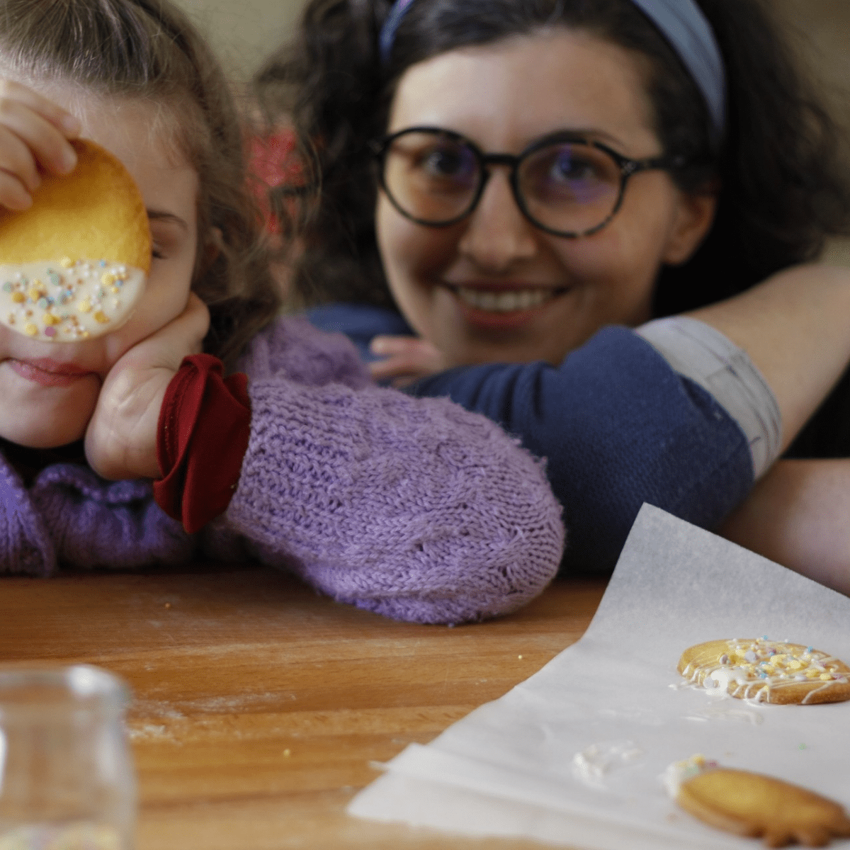 Decoriamo insieme i biscotti con i bimbi