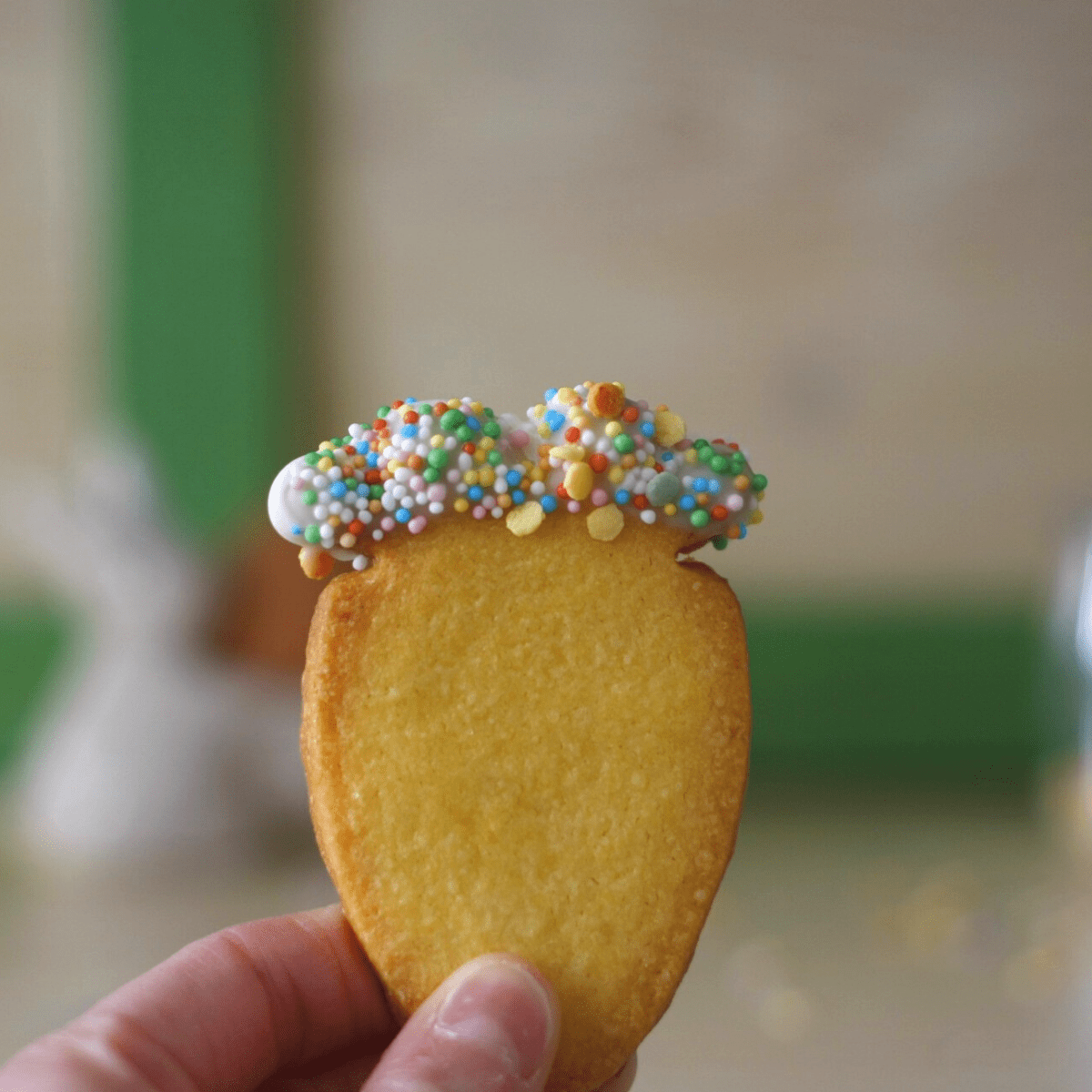 Uno dei biscotti magici decorati insieme alla mia bimba