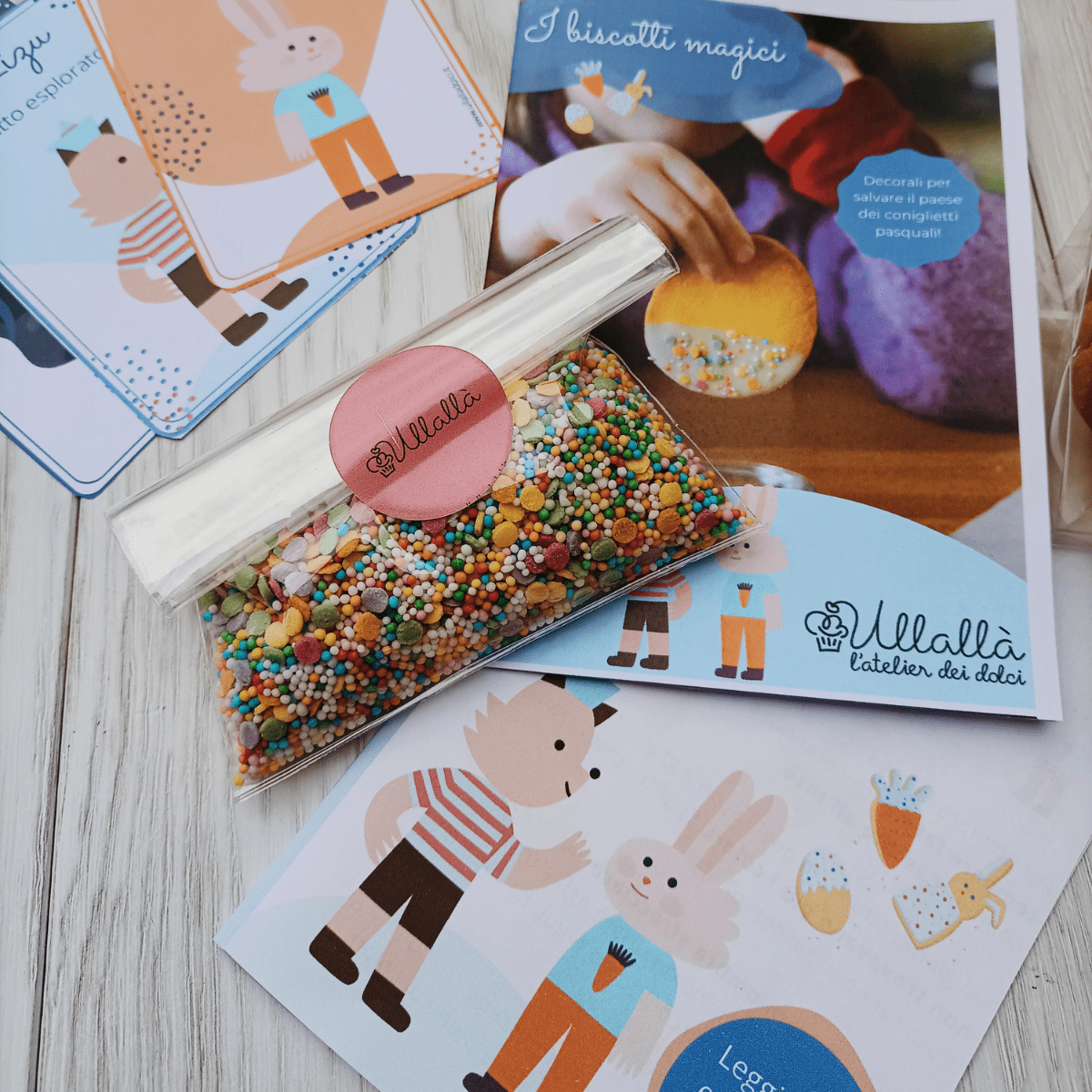 gli zuccherini per decorare i biscotti
